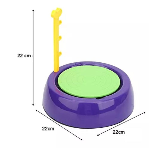 Juguete TORNO de Alfarería de Arcilla