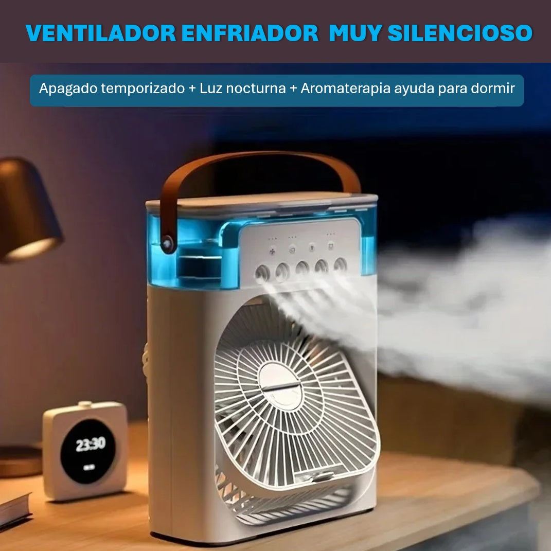 Ventilador Humidificador Aire  2 en 1 - USB