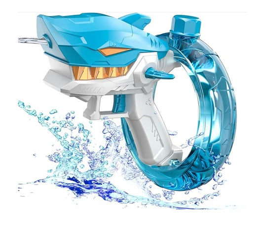 PISTOLA DE AGUA TIBURON ELECTRICA - CARGA USB